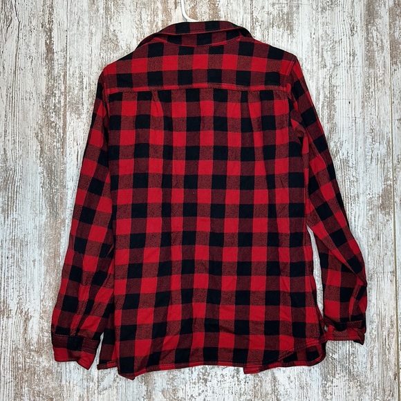 Woolrich Buffalo Plaid Button  Up Size M - Picture 5 of 5